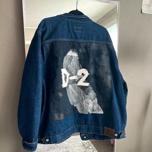 Hand painted by me - AgustD Ralph Lauren Jean Jacket